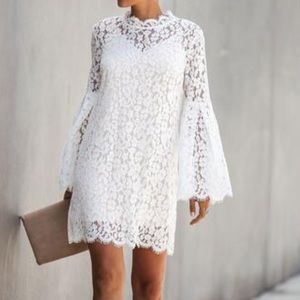 Vici Dresses - White Lace Dress NWOT Vici Dresses - White Lace Dress NWOT